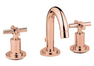 Artema Juno A4086126 Lavabo Bataryası, 3 Delikli Lavabolar için, Bakır